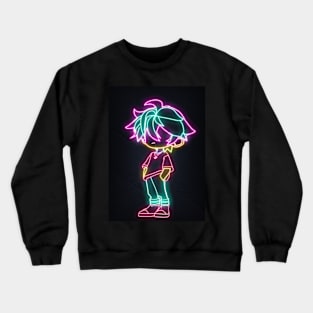 Chibi neon Crewneck Sweatshirt